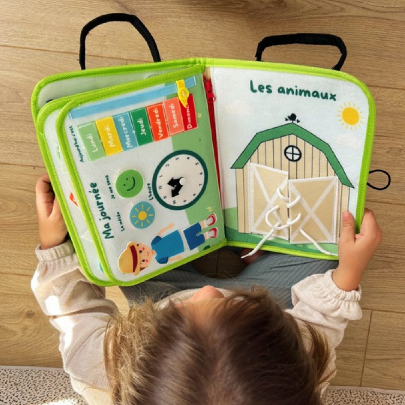 Busy Board Montessori – Mallette d’activités éducatives